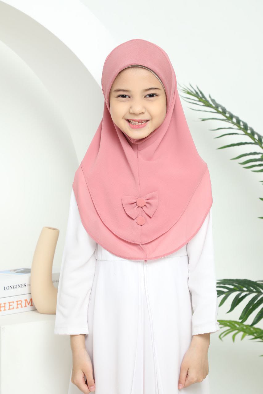 AARA PINK KIDS SCARF