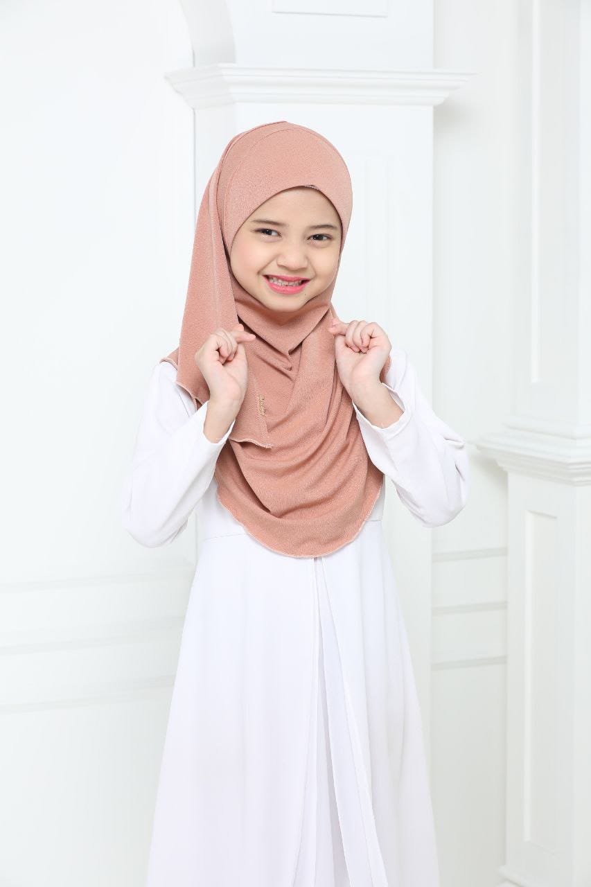 PEACH AYCA KIDS SCARF