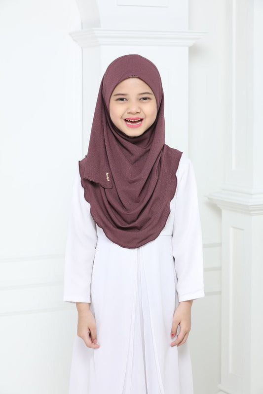 PURPLE AYCA KIDS SCARF