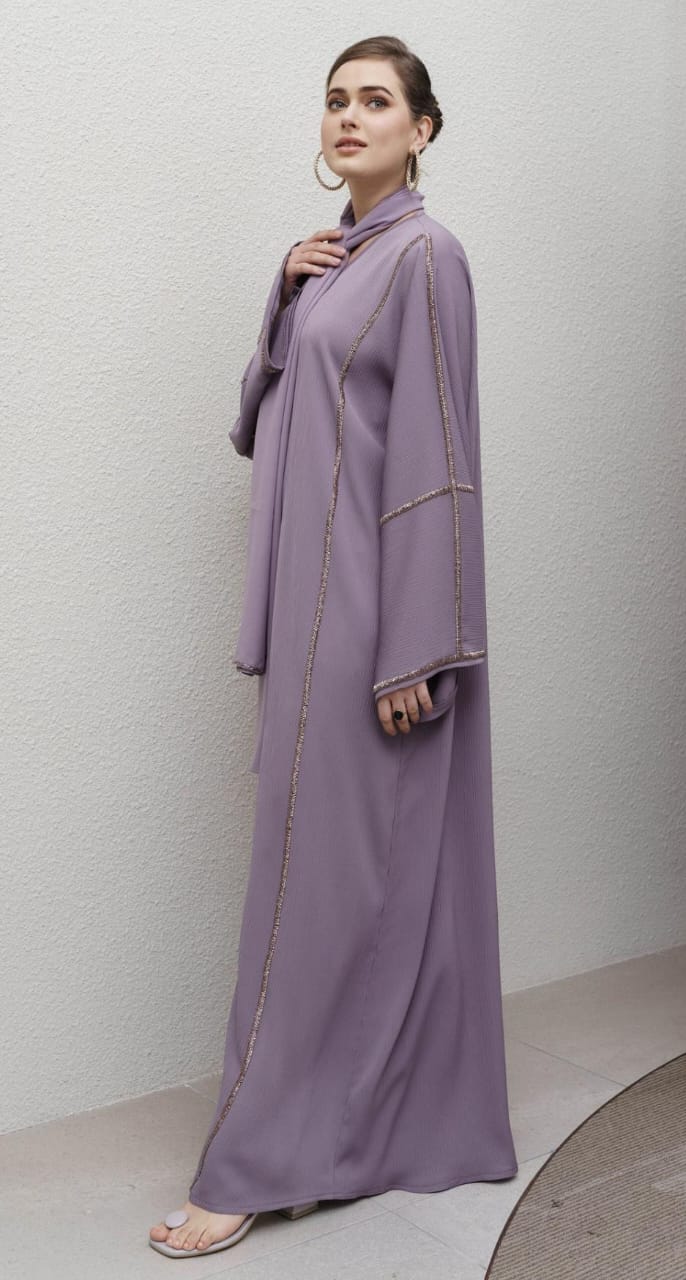 ZARA HANDWORK ABAYA