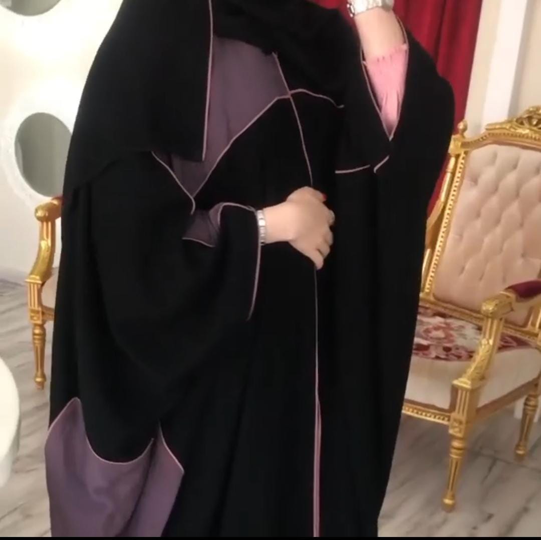 HIFZA HANDWORK ABAYA