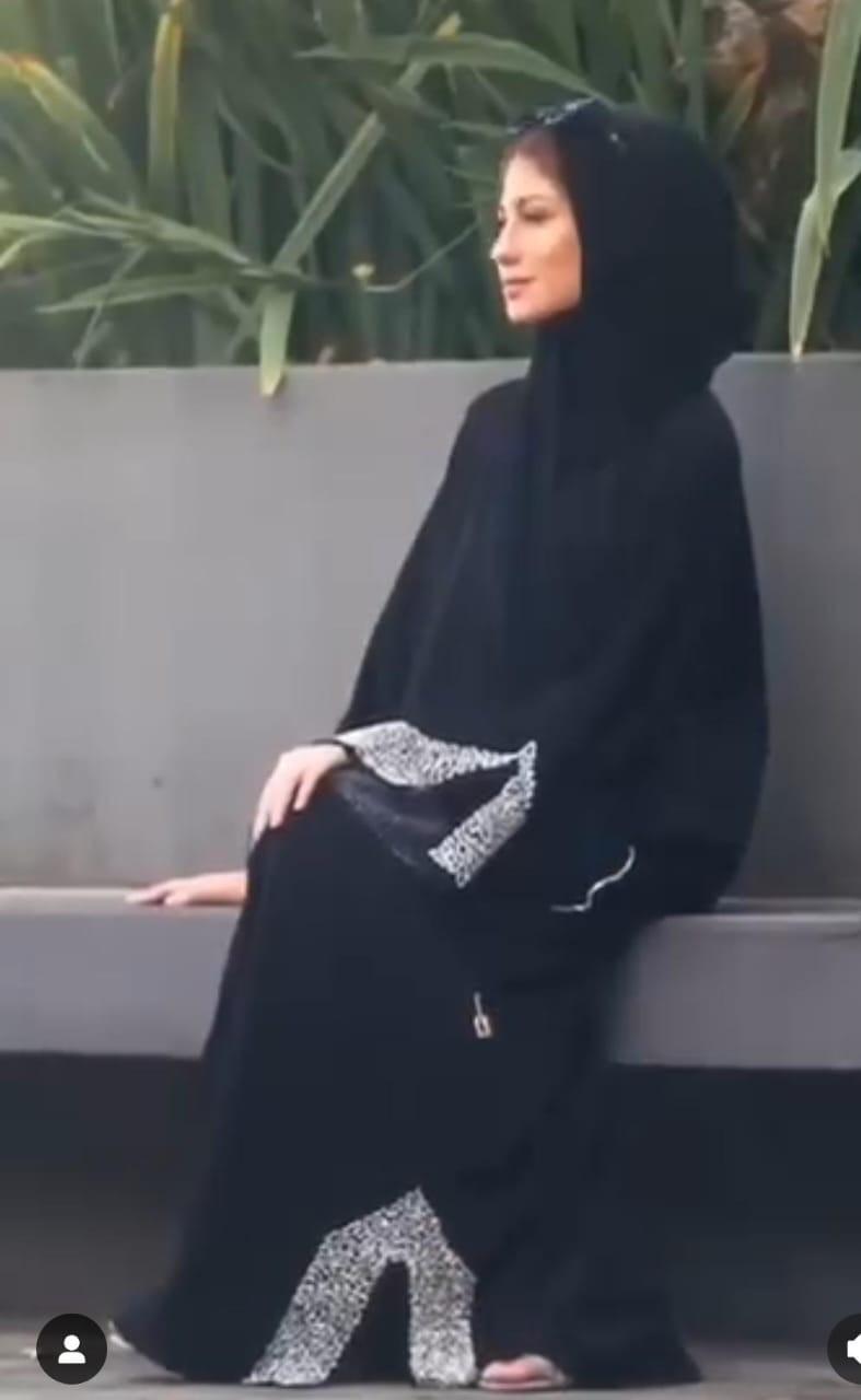 ISMA HANDWORK ABAYA