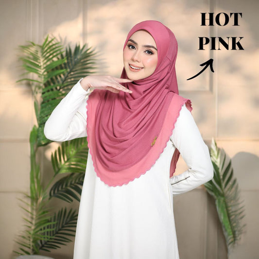 PINK YUSRA SCARF