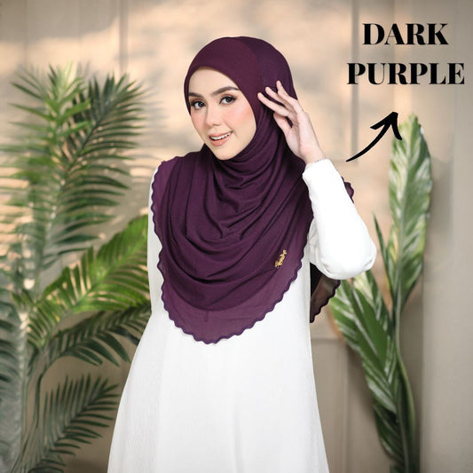 PURPLE YUSRA SCARF