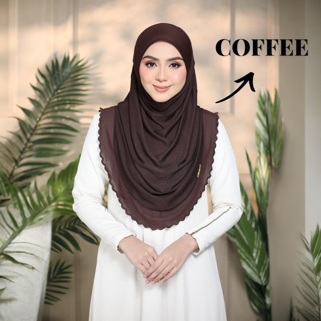 COFFEE YUSRA SCARF