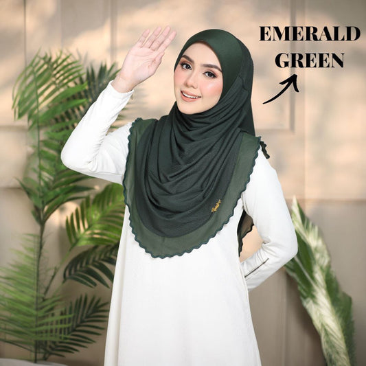 GREEN YUSRA SCARF