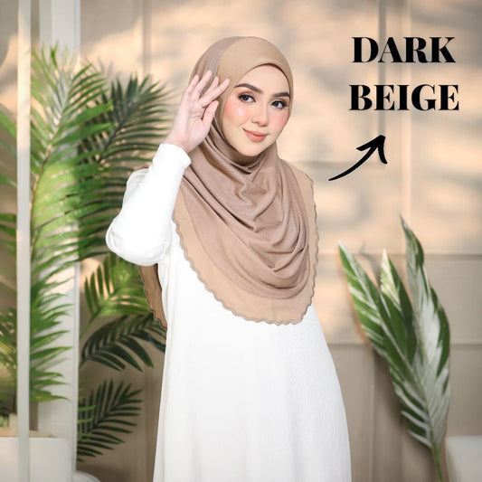 D BEIGE YUSRA SCARF