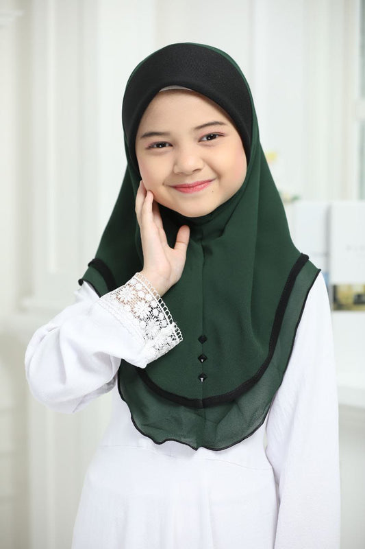 GREEN ZEINA SCARF