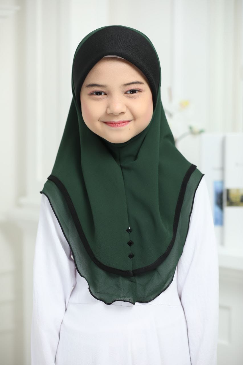 GREEN ZEINA SCARF