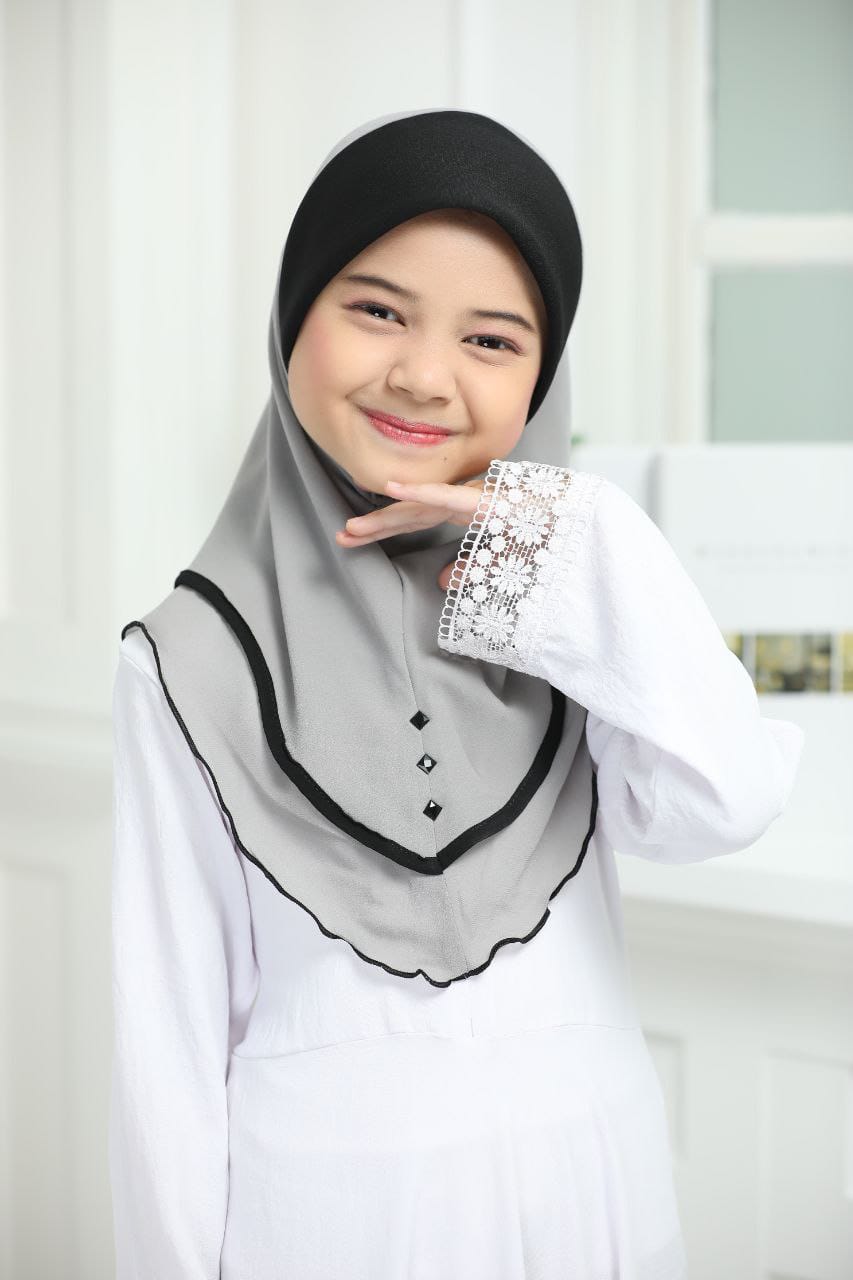 L GREY ZEINA SCARF