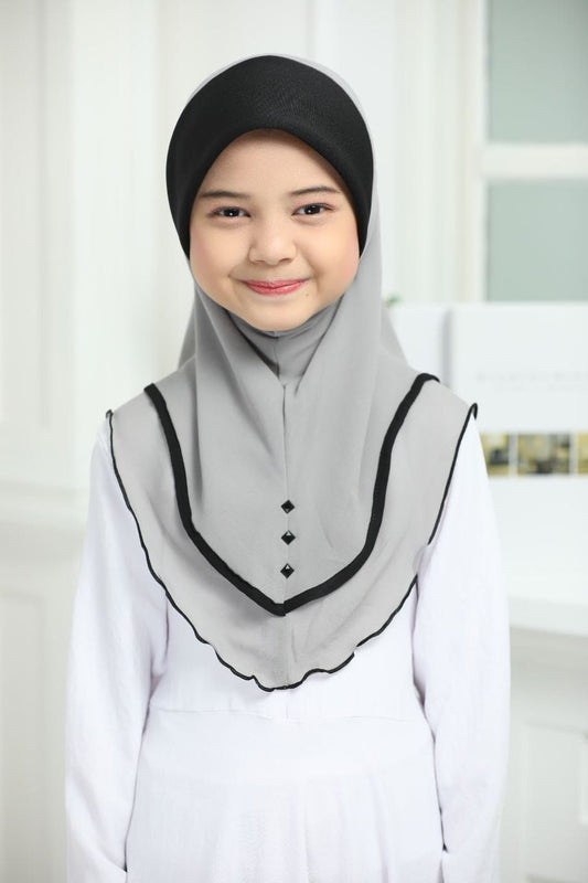 L GREY ZEINA SCARF