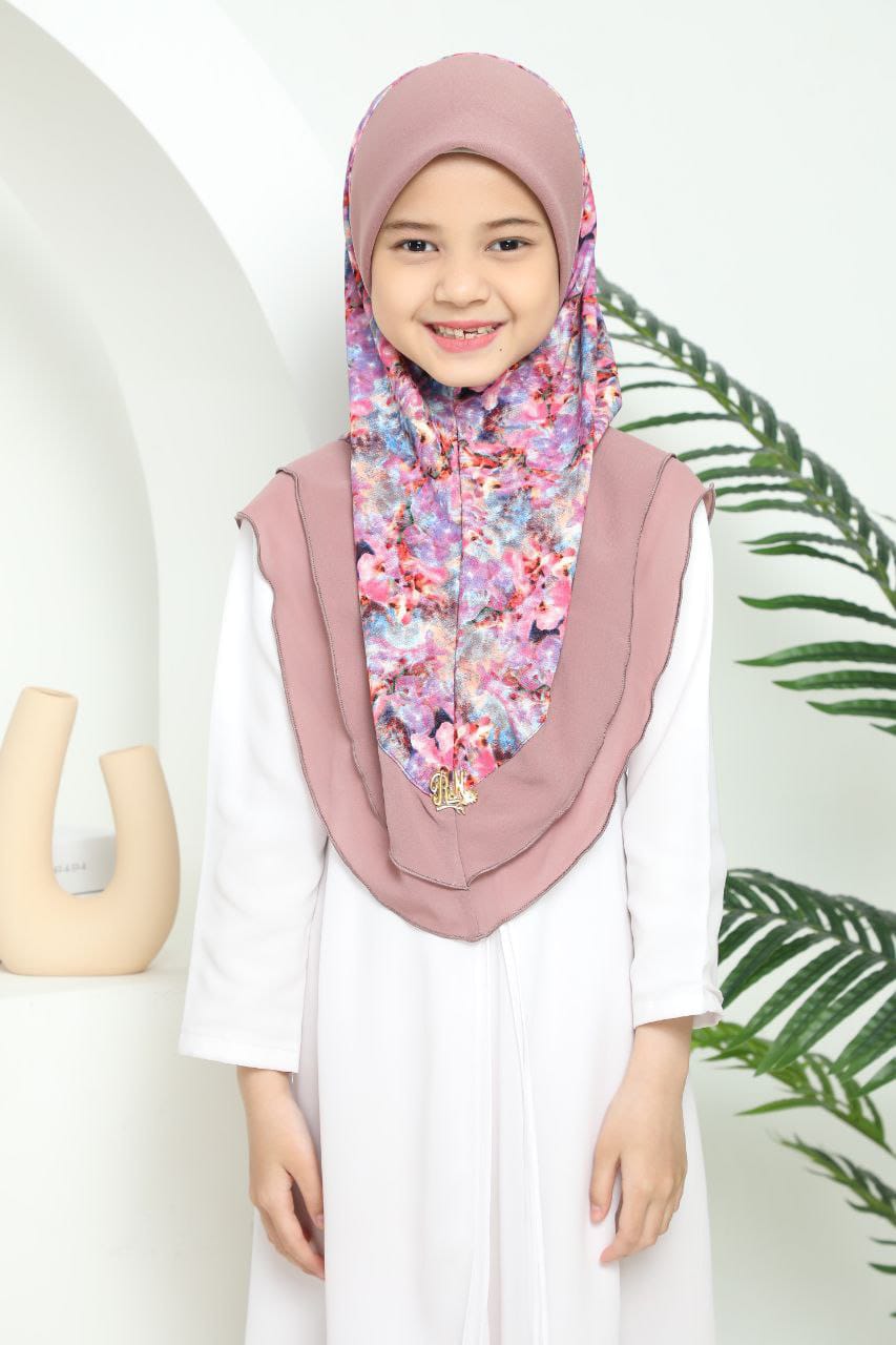 MAUVE ALINA KIDS SCARF