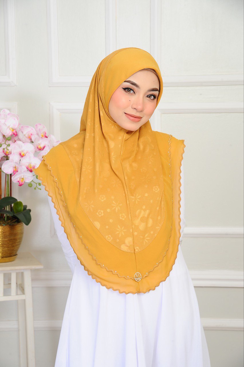 ALIZA COTTON RIBBED SCARF