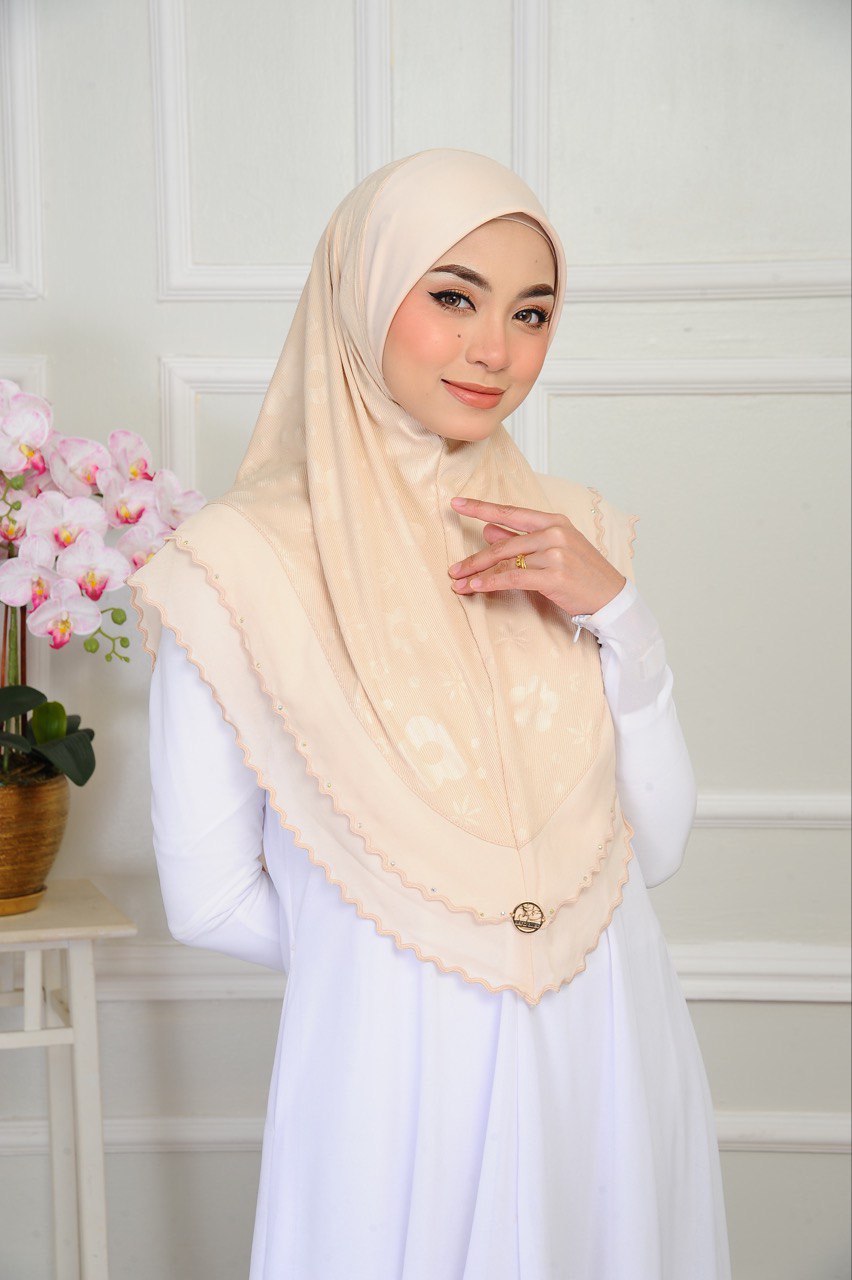 ALIZA COTTON RIBBED SCARF