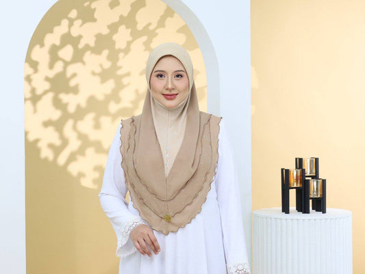 CAMEL MAVISHA LUXE SCARF