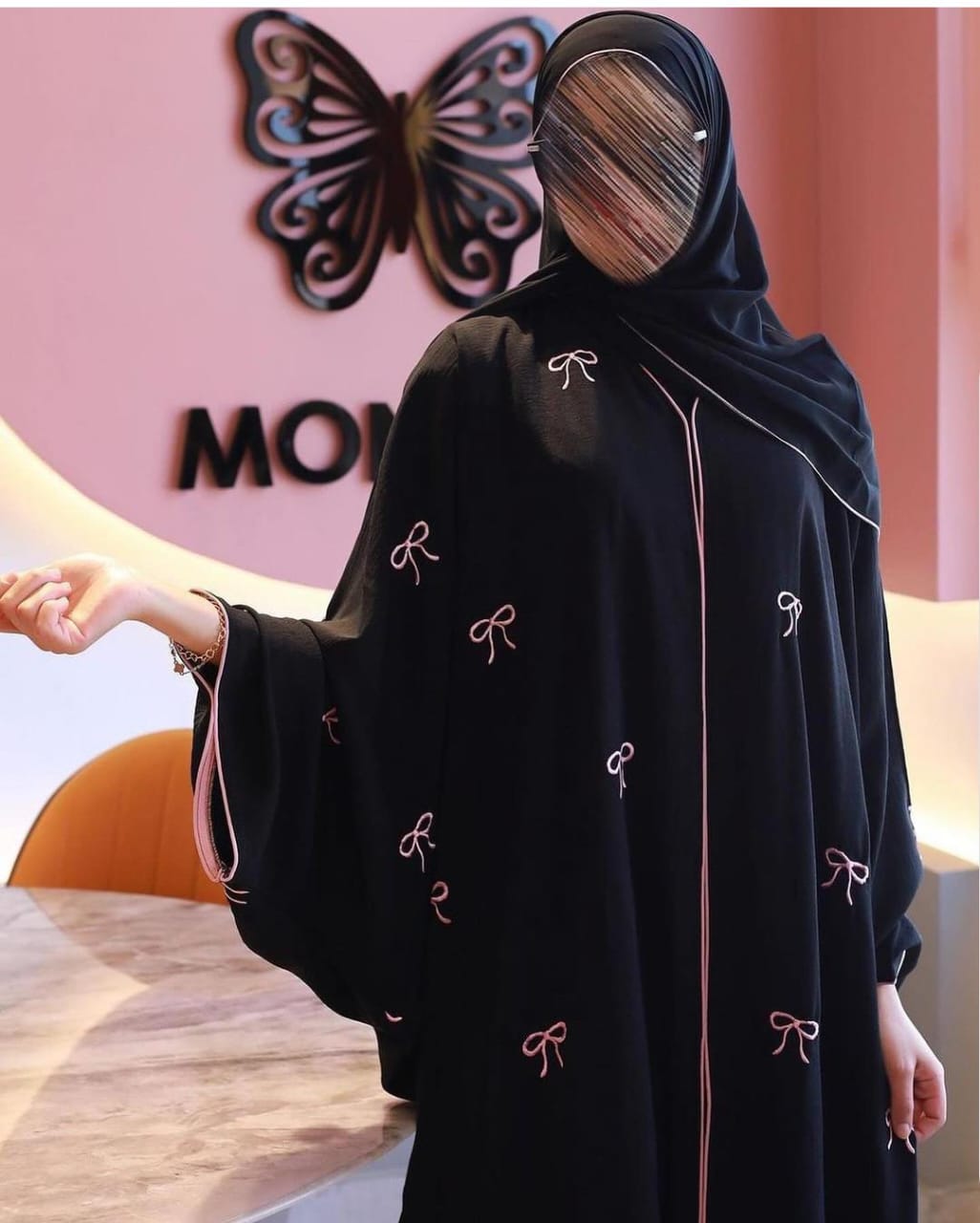 SADIYA EMBRIODERY ABAYA