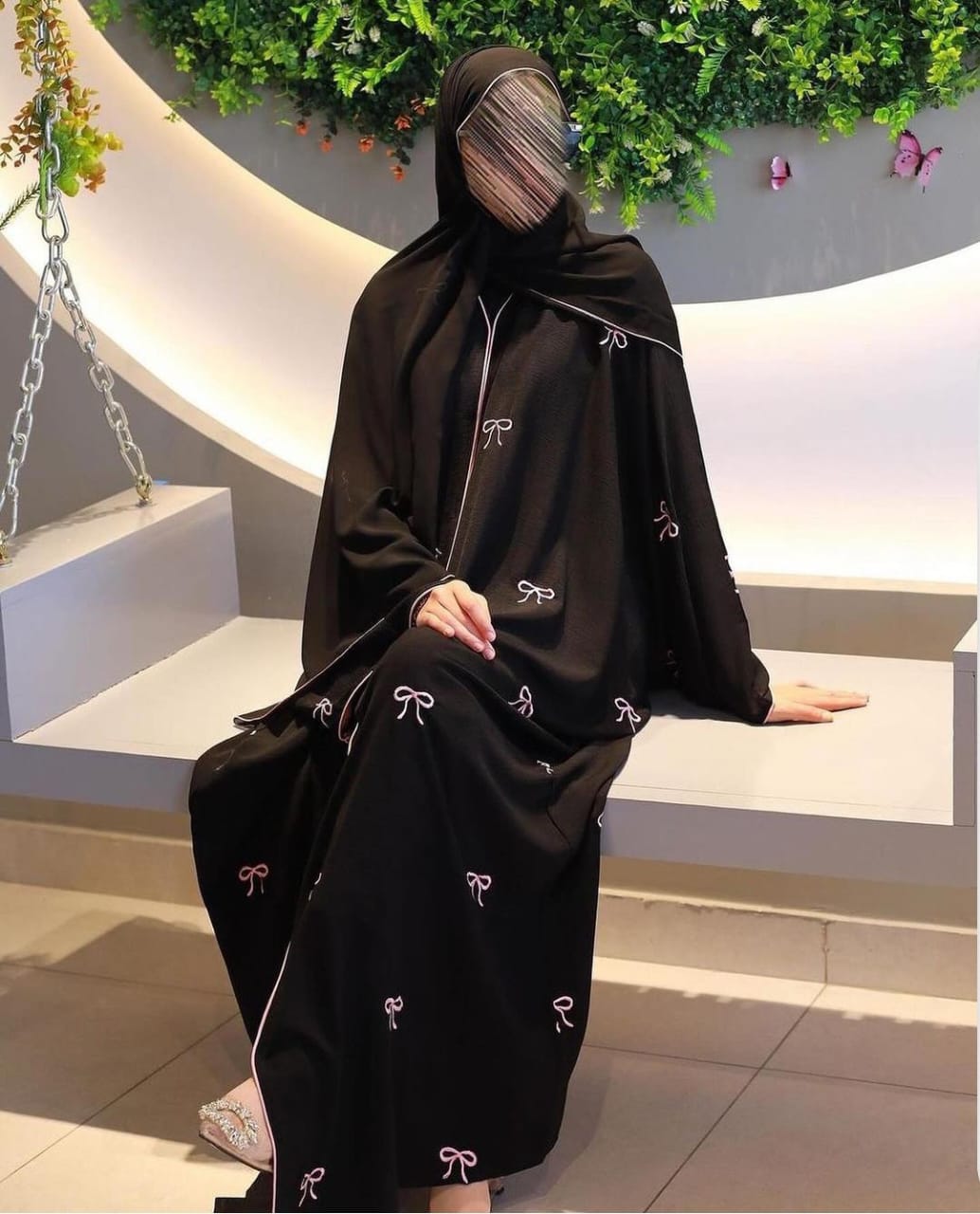 SADIYA EMBRIODERY ABAYA