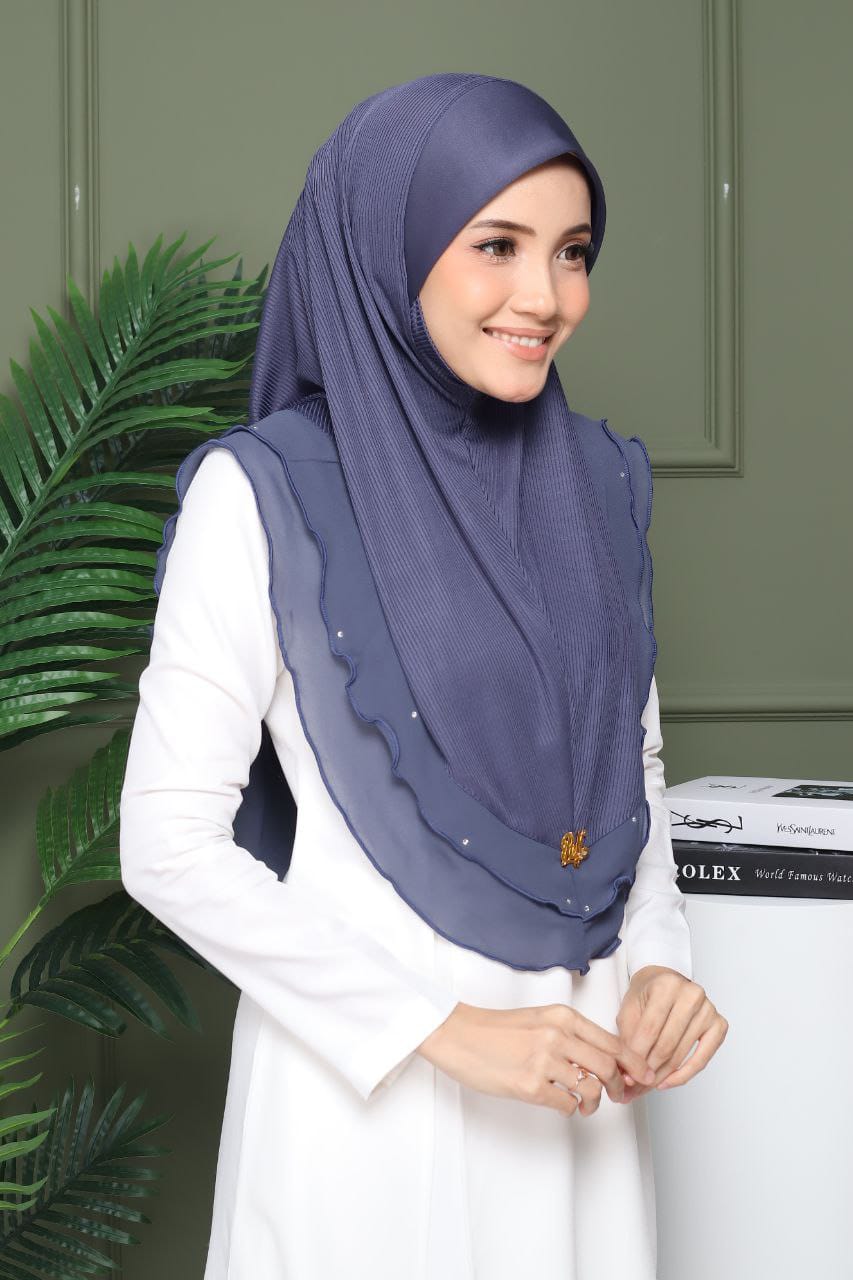 GREY ISRA SCARF