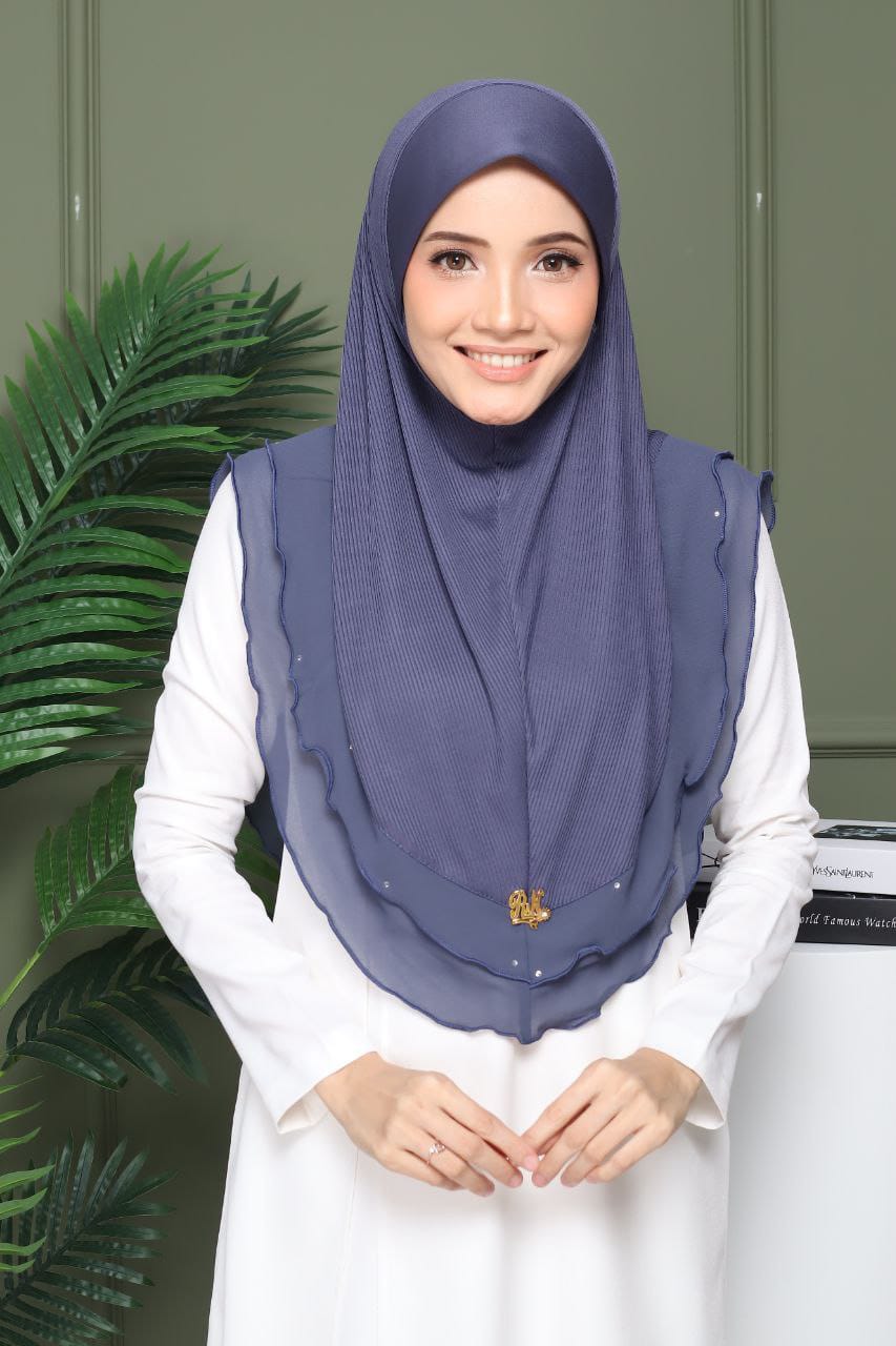 GREY ISRA SCARF