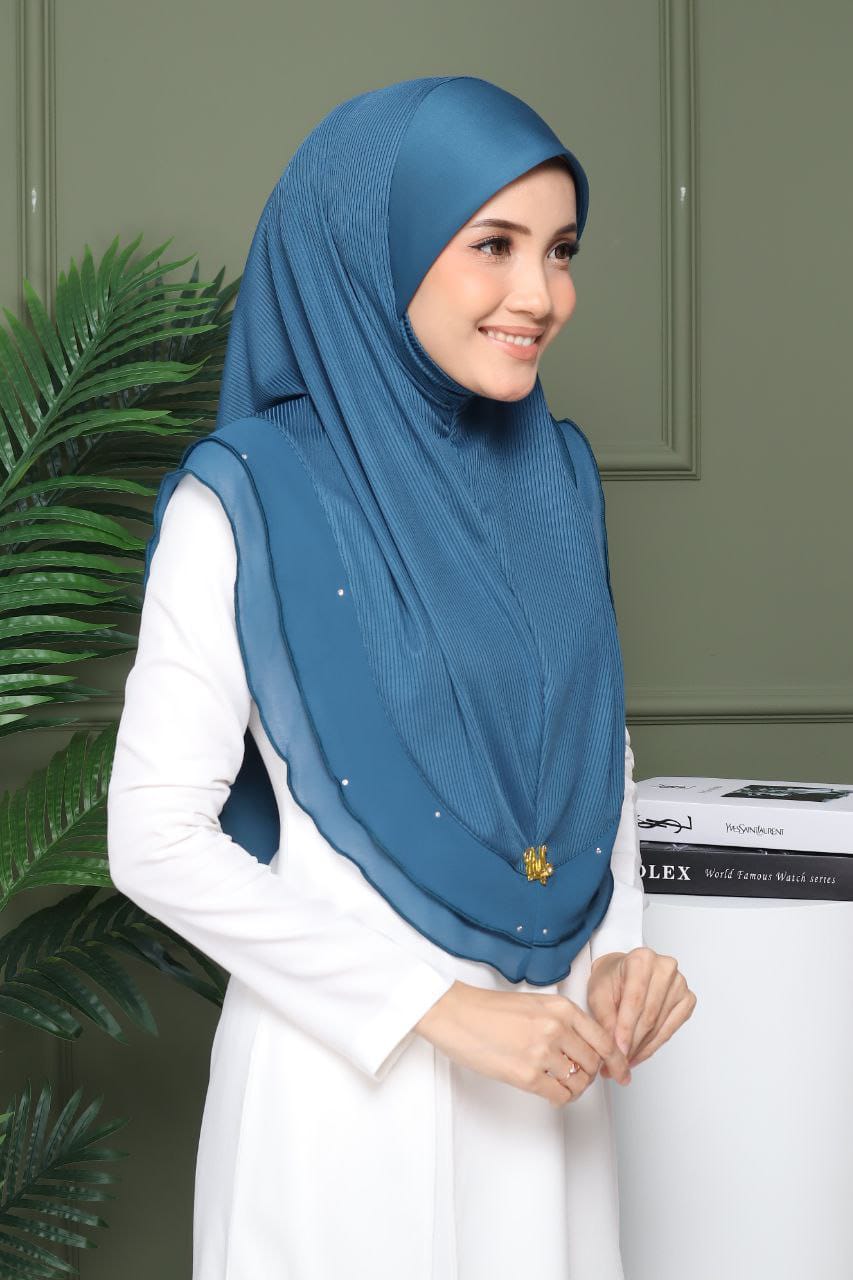 TEAL ISRA SCARF