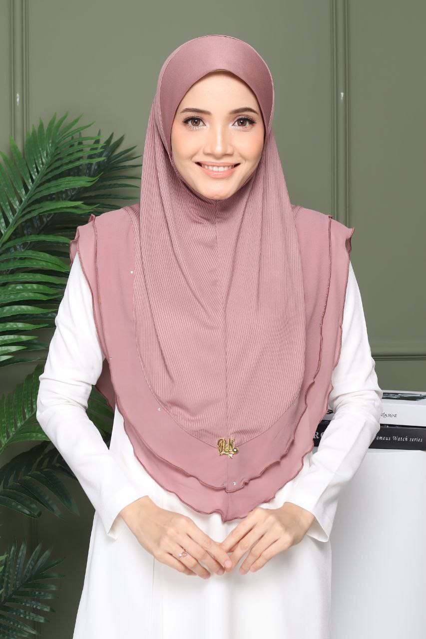 MAUVE ISRA SCARF