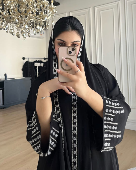 ZAHRA HANDWORK ABAYA