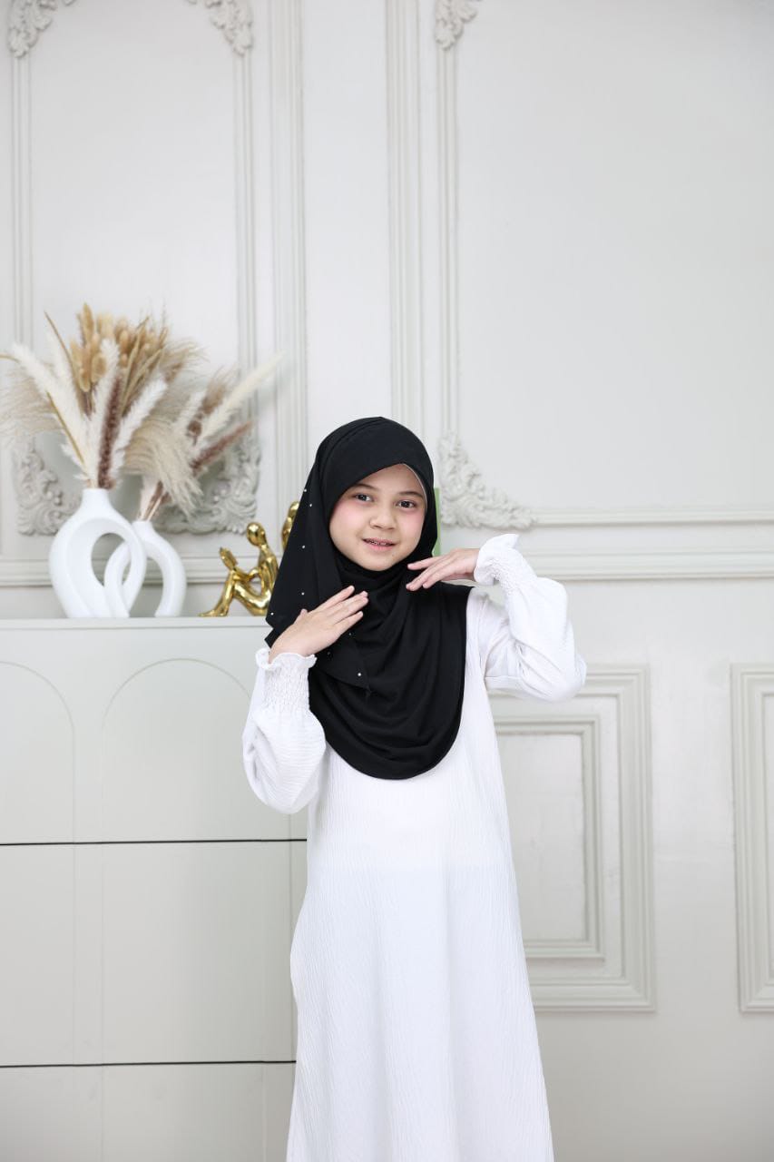 BLACK ZOHAL KIDS SCARF