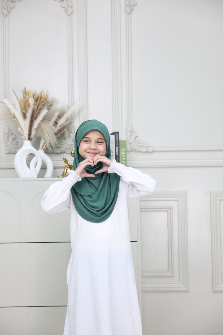 GREEN ZOHAL KIDS SCARF