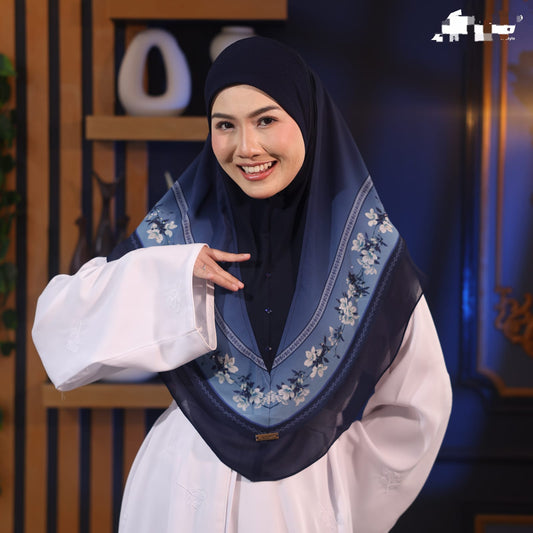 NAVY NORA ADULT SCARF