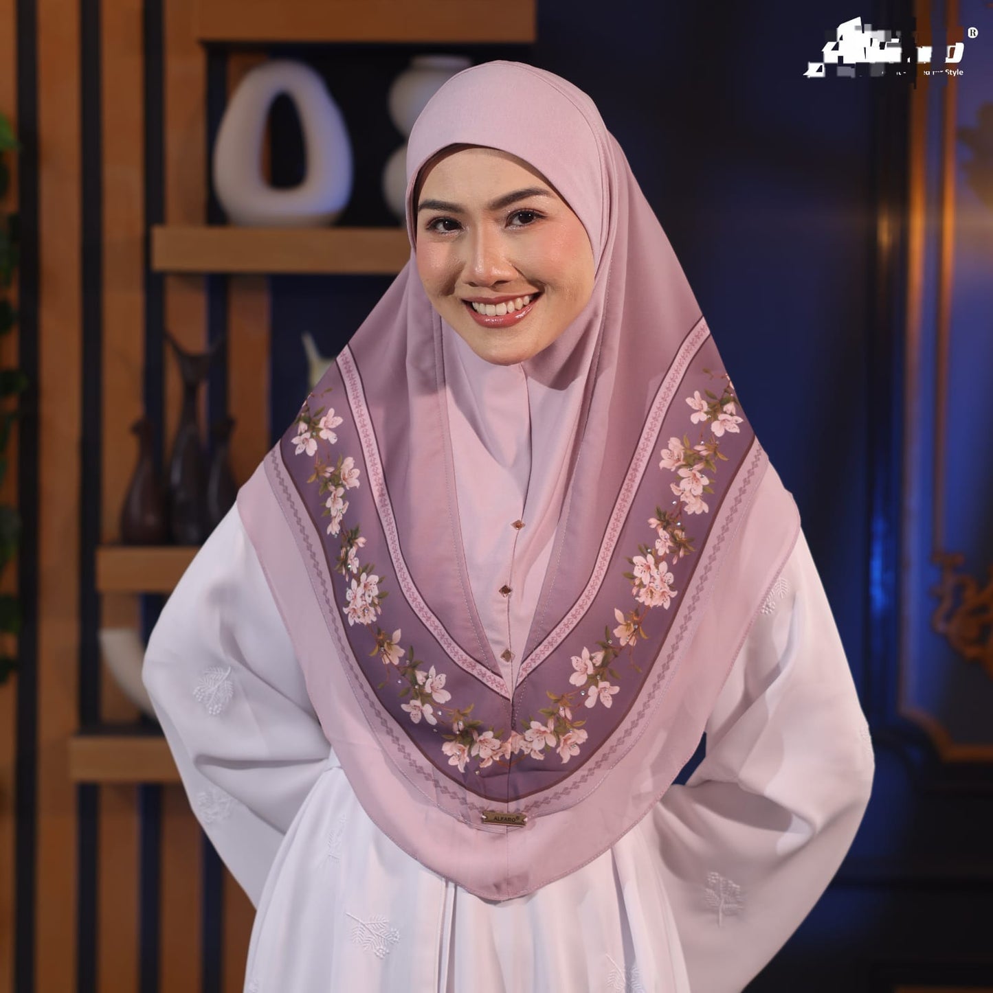 PINK NORA SCARF