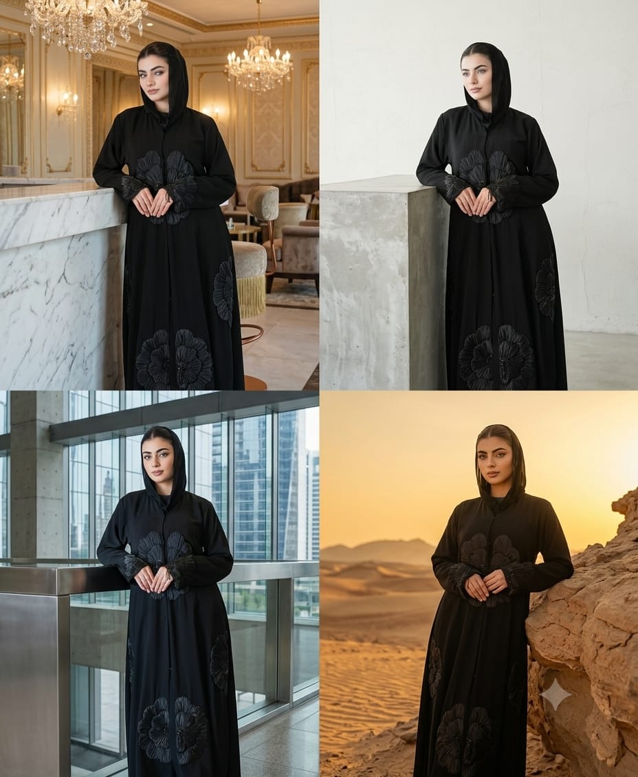 LAYAN HANDWORK ABAYA