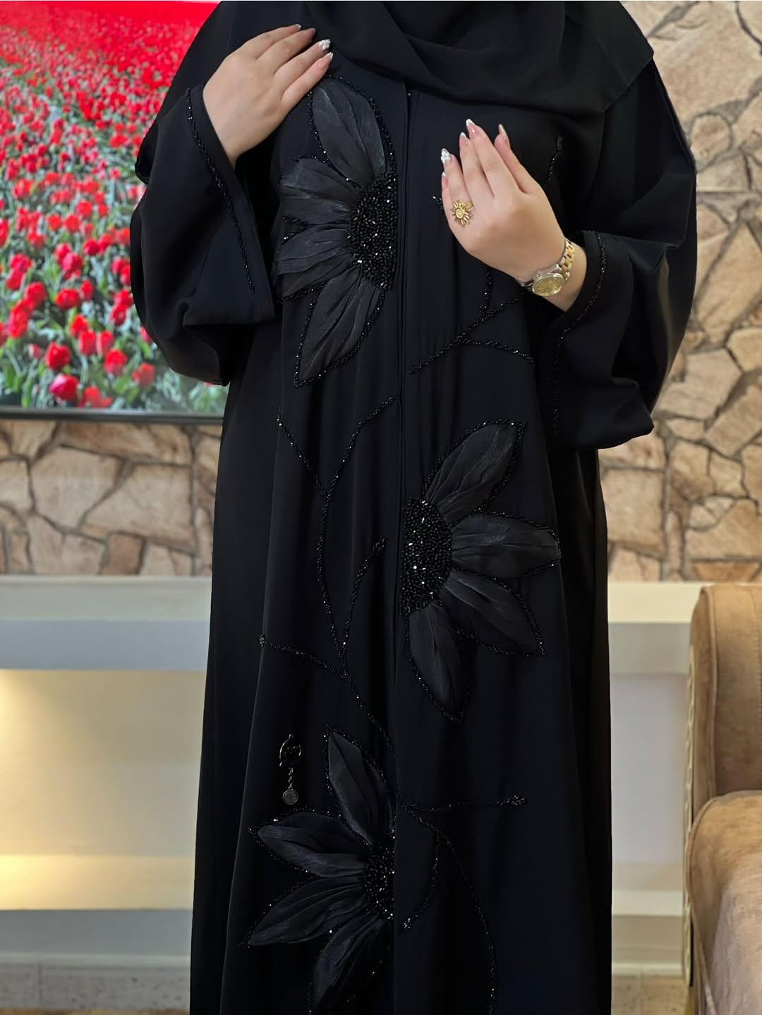 IZMA HANDWORK ABAYA