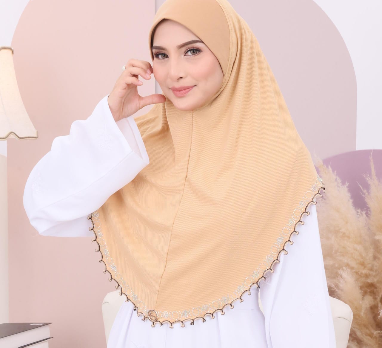 MUSTARD MAVISHA SCARF