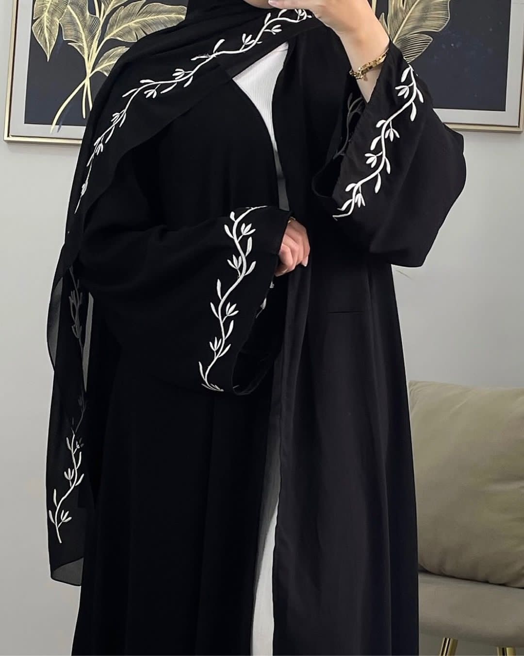 ZAINA EMBRIODERY ABAYA
