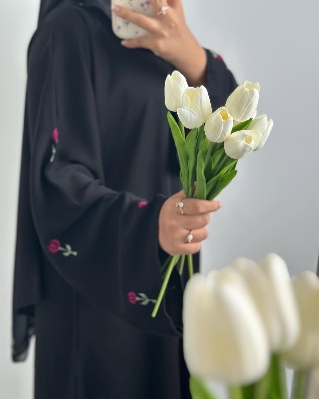 RUBA EMBRIODERY ABAYA