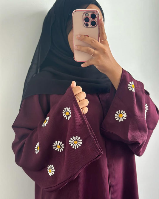 HAJAR EMBRIODERY ABAYA