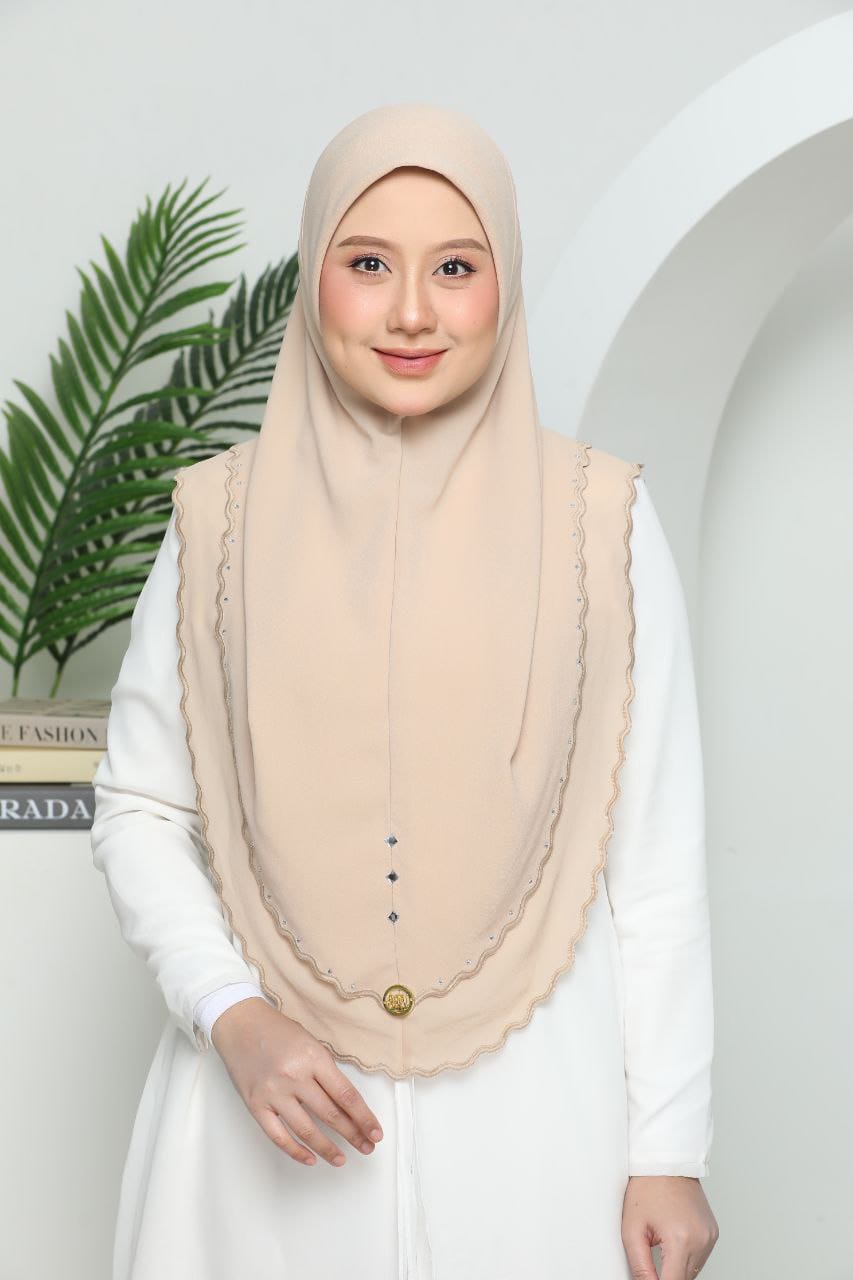 CREAM AYZAL SCARF
