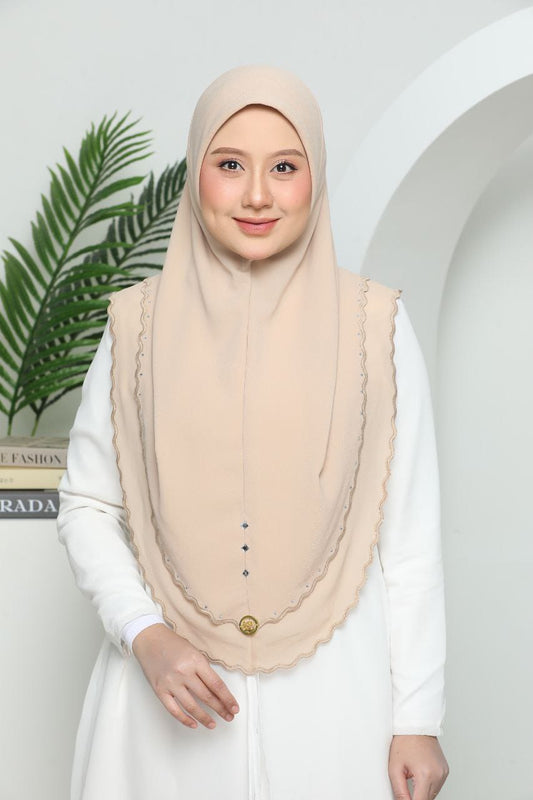 CREAM AYZAL SCARF