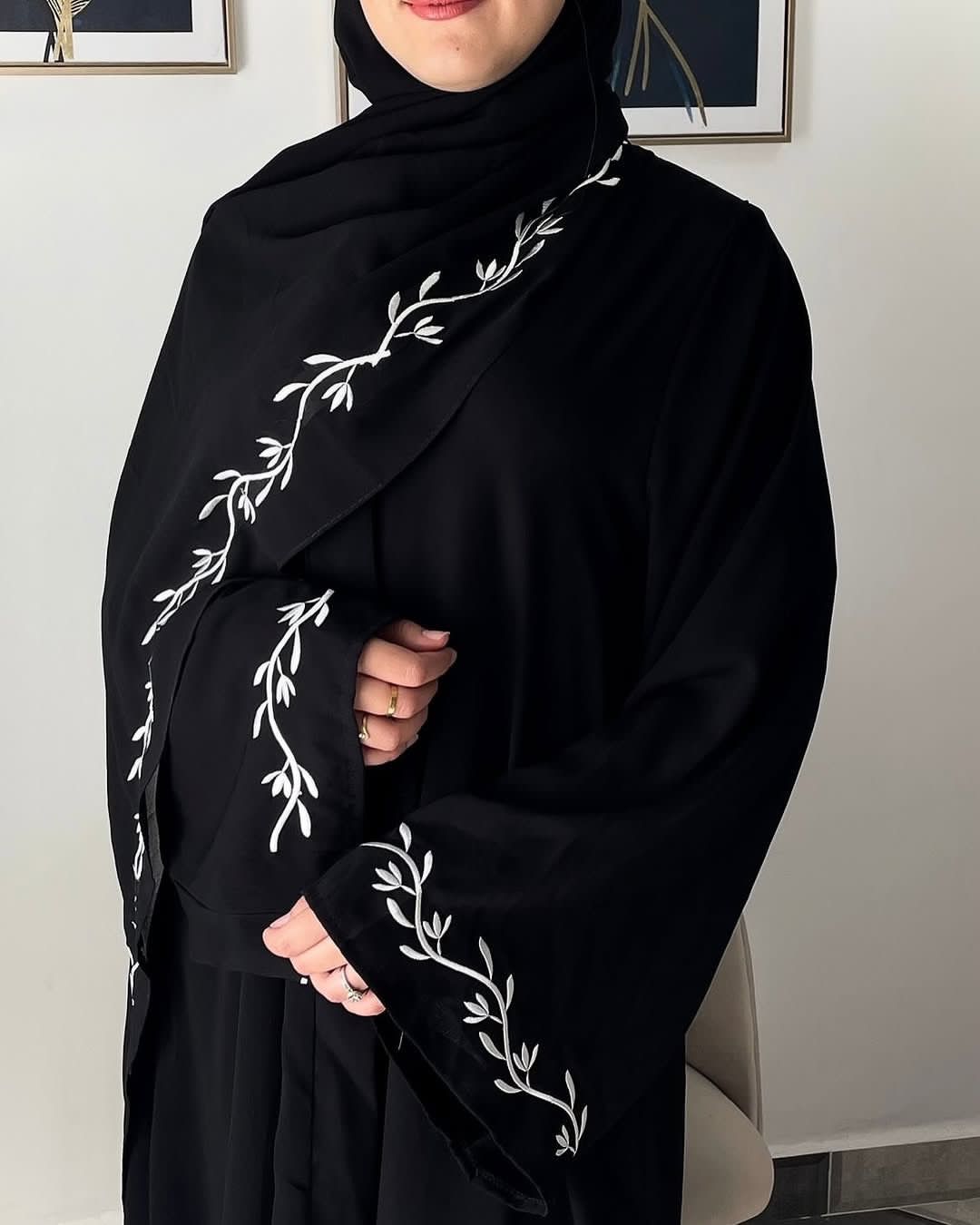 ZAINA EMBRIODERY ABAYA