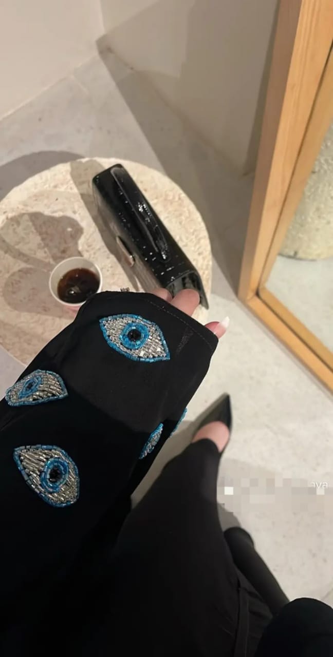 ISMAT HANDWORK ABAYA