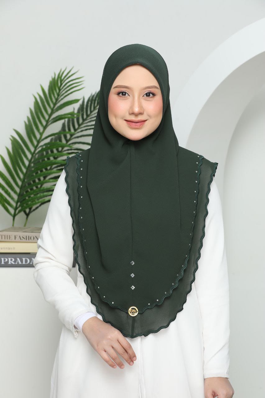 GREEN AYZAL SCARF