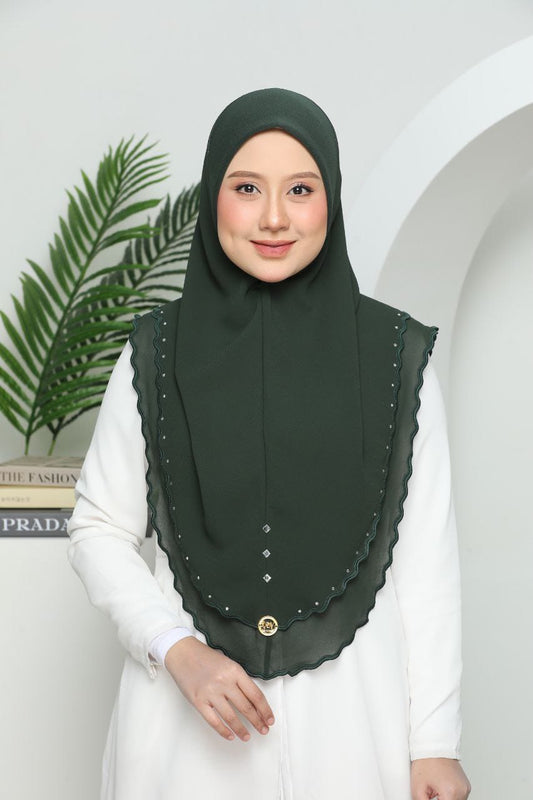 GREEN AYZAL SCARF