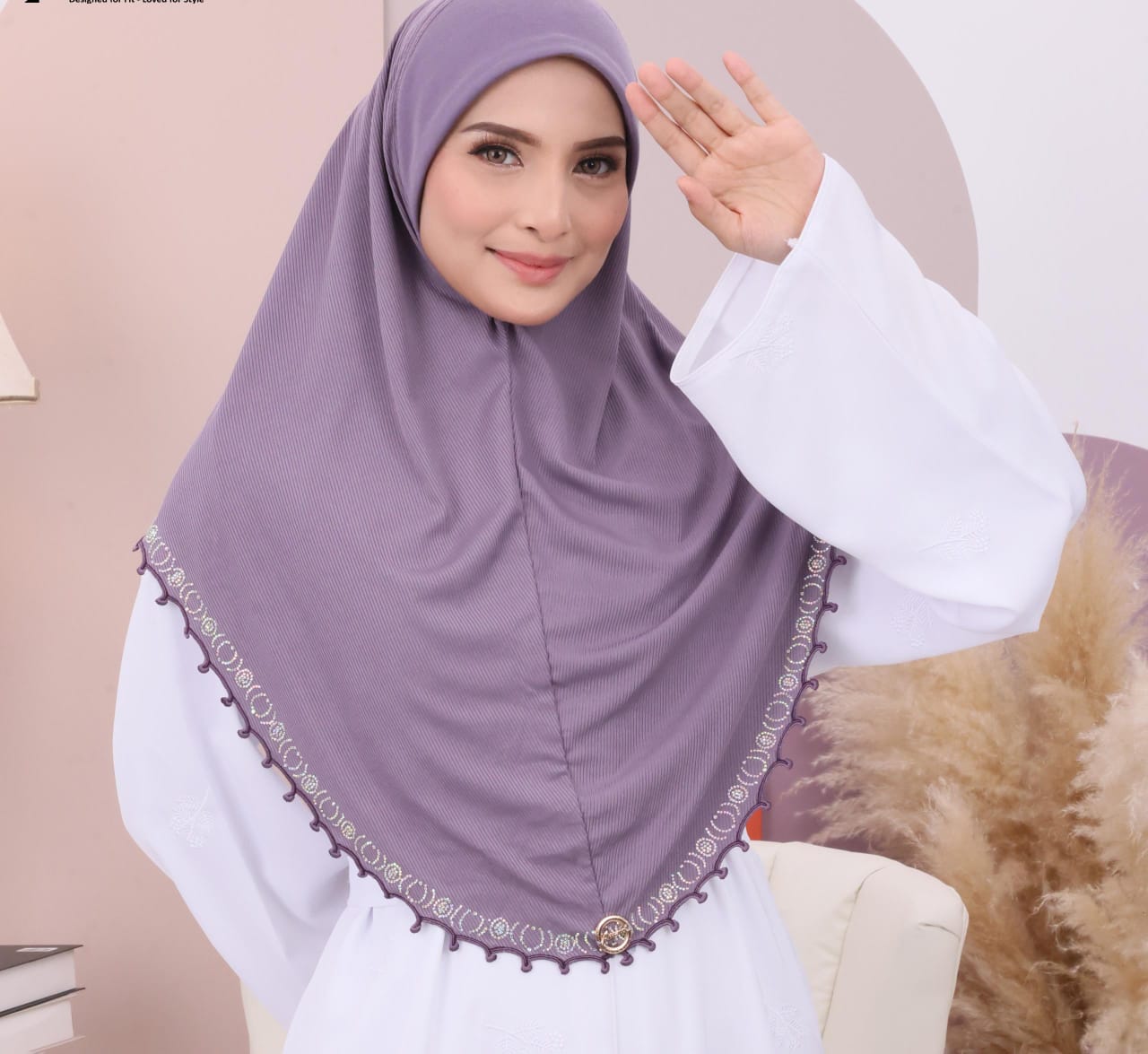 LILAC MAVISHA SCARF