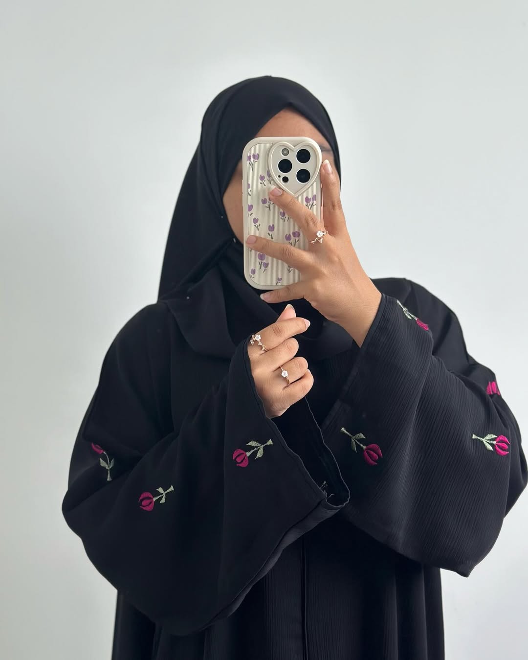 RUBA EMBRIODERY ABAYA
