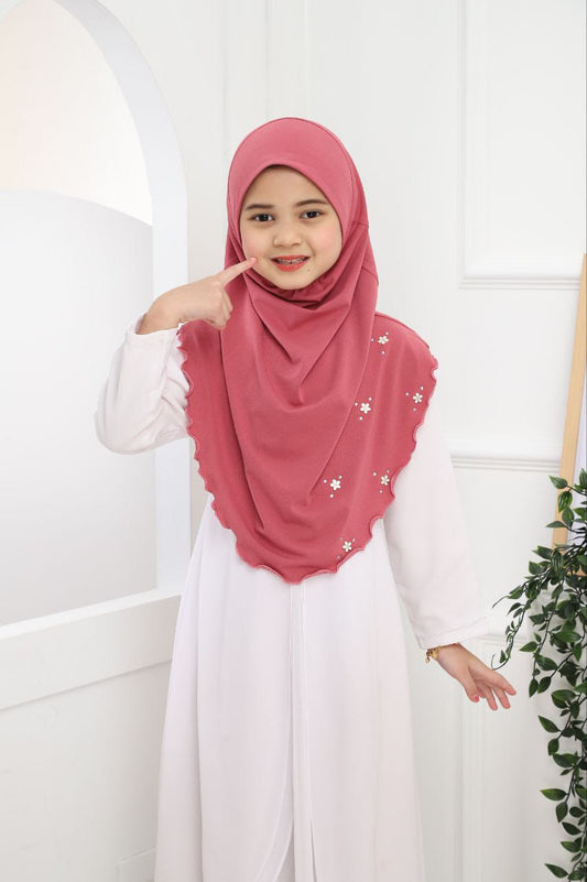 D PINK RIDA KIDS SCARF