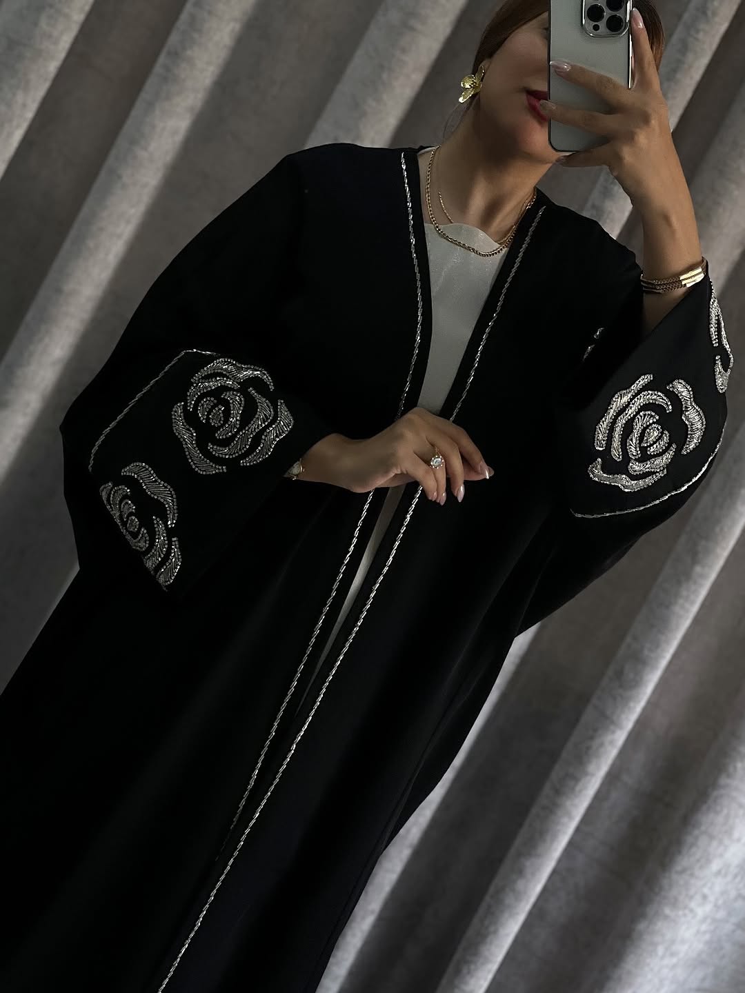 HADIA HANDWORK ABAYA