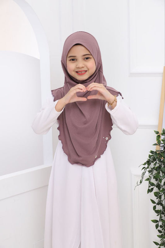 LILAC RIDA KIDS SCARF