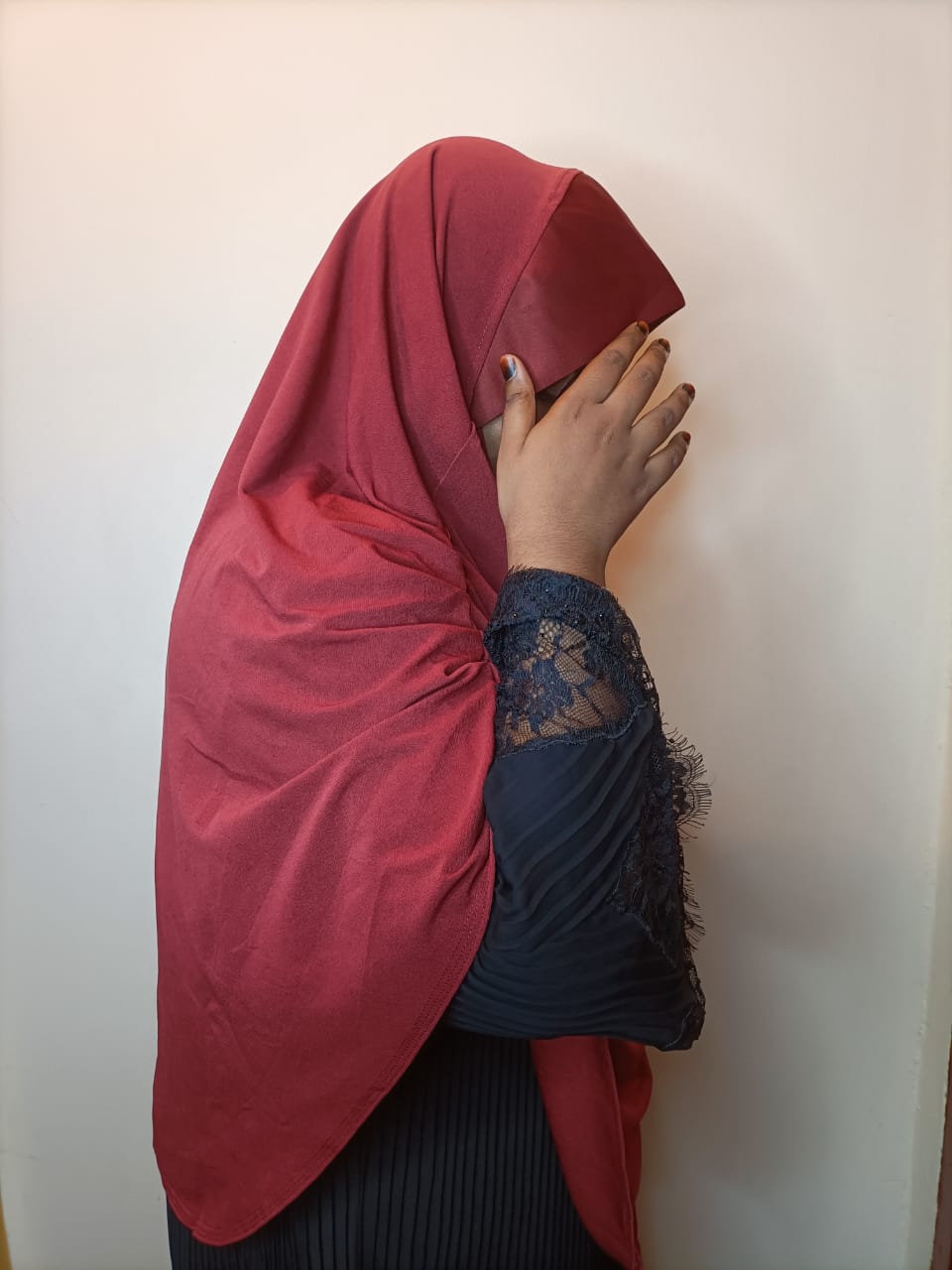 HUDA RUFFLE KHIMAR