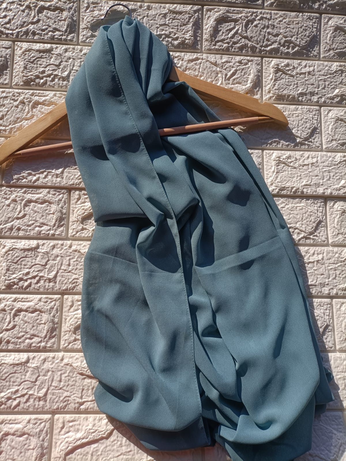 TEAL CHIFFON HIJAB