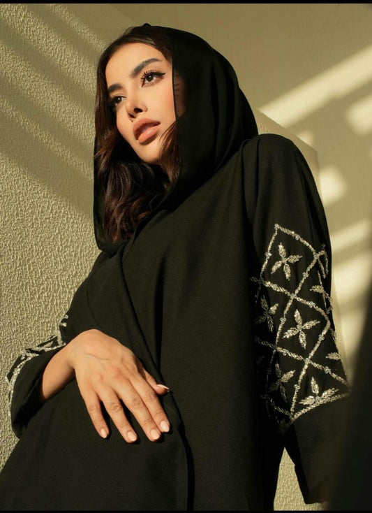 AQSA HANDWORK ABAYA